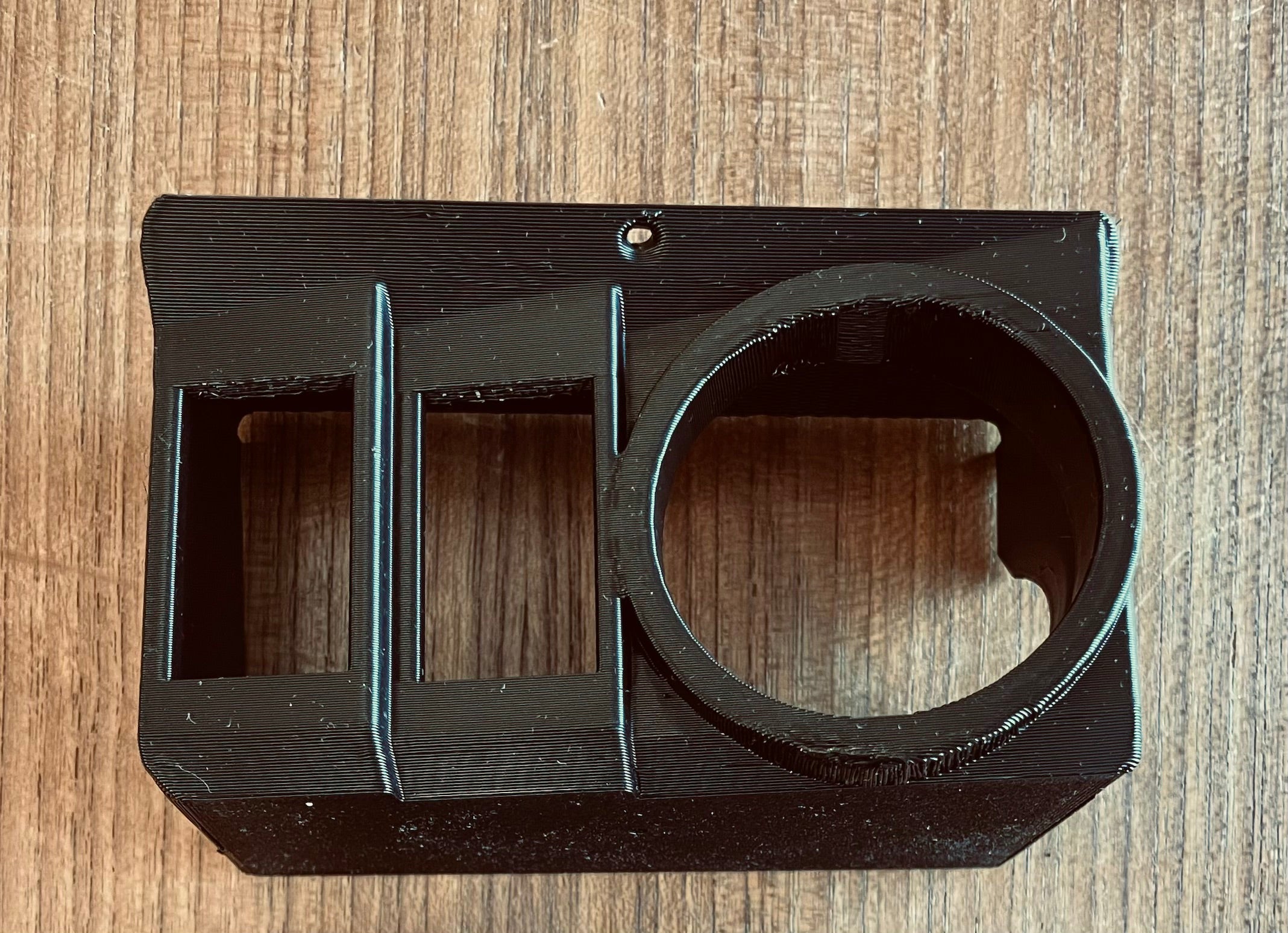 2-Switch Upper Gauge module – one 2-1/16” (52 mm) gauge hole for Square Body switch plate