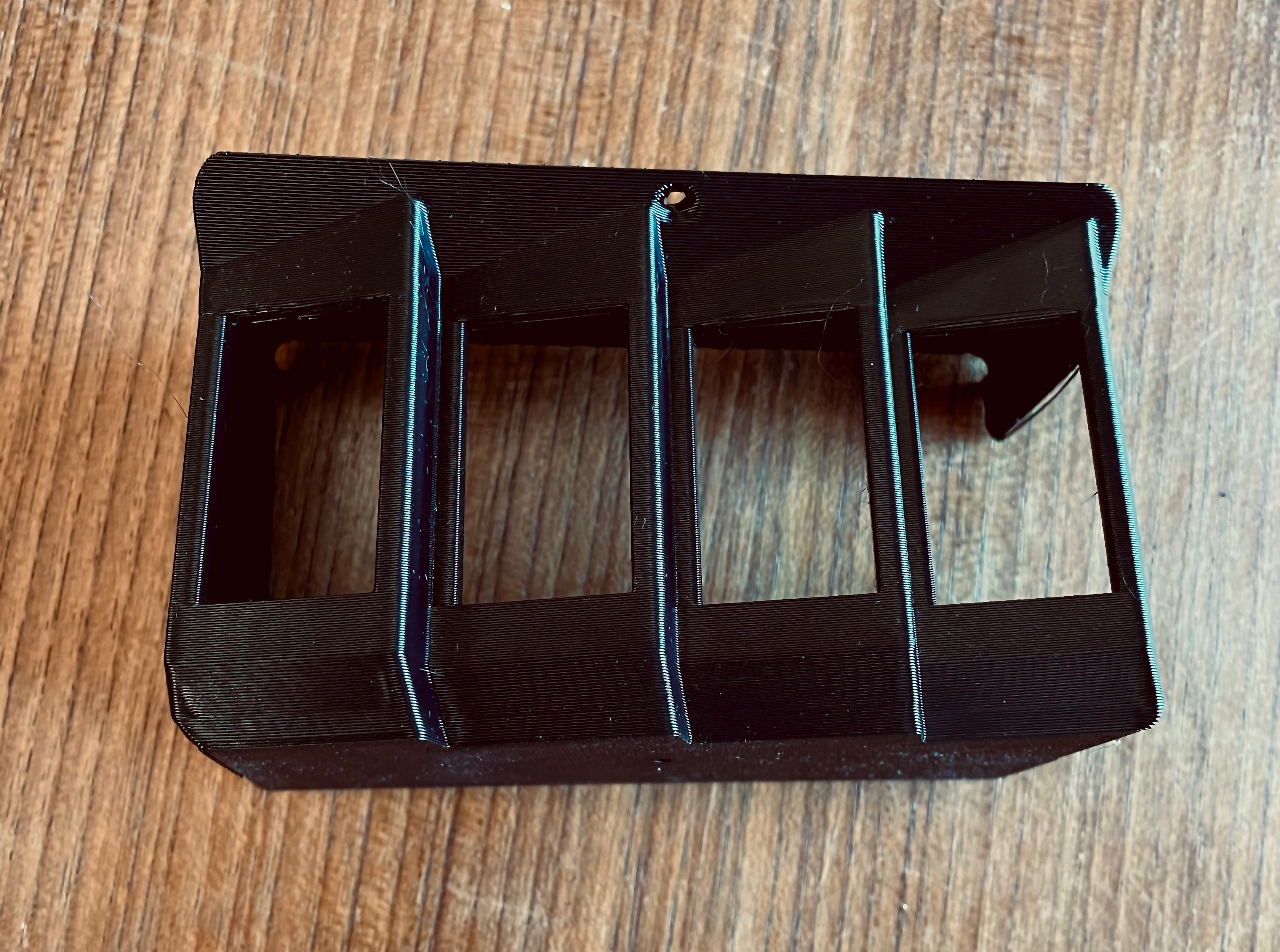 4-Switch Upper module – holds 4 toggle switches for Square Body switch plate